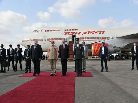 G20 summit: Modi arrives in Hamburg