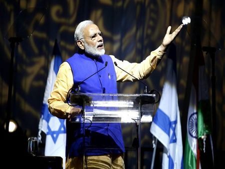 'Took an Indian PM 70 years to visit Israel, it raises questions': Modi