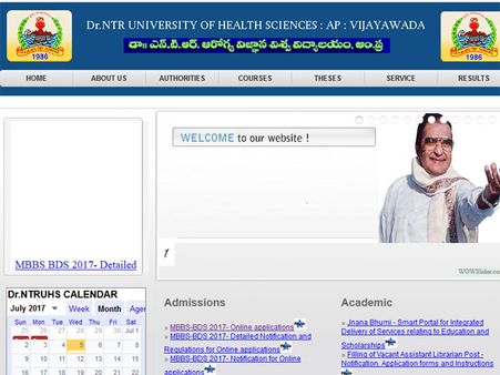 NEET 2017: AP MBBS, BDS admission notification to be out today