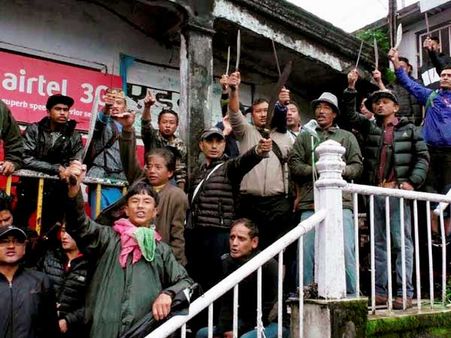 'GJM activists attacked us', claims WB minister