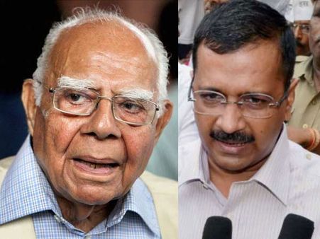 You used worse words against Jaitley: Jethmalani to Kejriwal