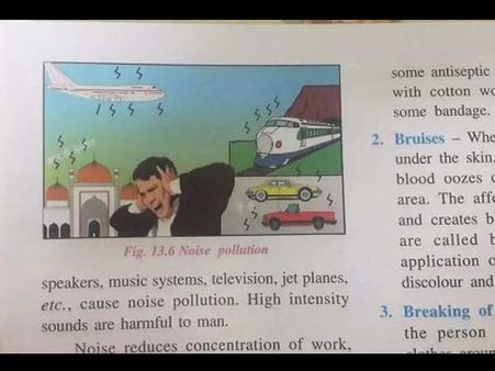 ICSE Class 6 science book sparks row for showing mosque as noise pollutant