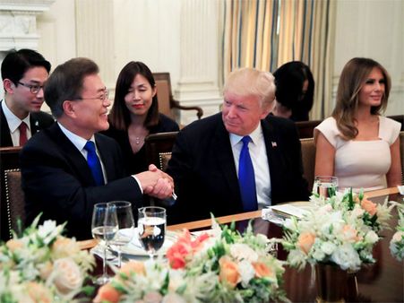 Trump supports S Korean initiative to resume dialogue with N Korea