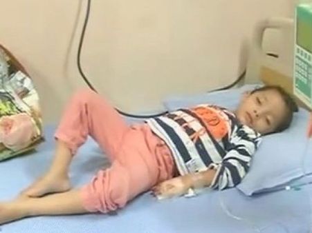 3 year old Hyderabad girl cries tears of blood, leave parents shocked