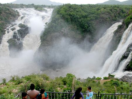 2,500 kg of liquor bottles collected from waterfall near Mumbai