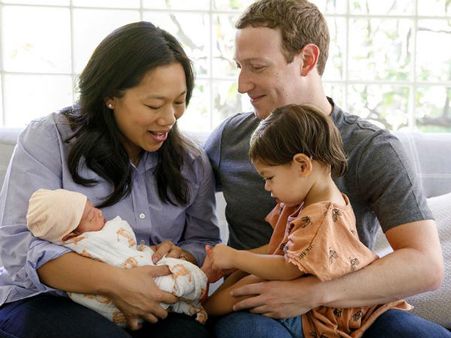 Facebook CEO Mark Zuckerberg becomes father again, names her August