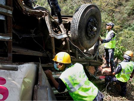 J&K: 10 dead, 6 injured as vehicle falls into gorge