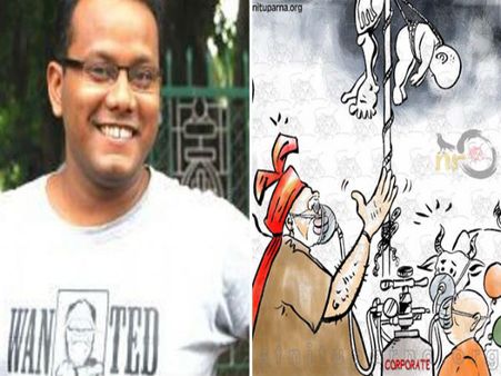 Cartoonist receives death threat over his drawing ‘linking Modi’ with Gorakhpur tragedy