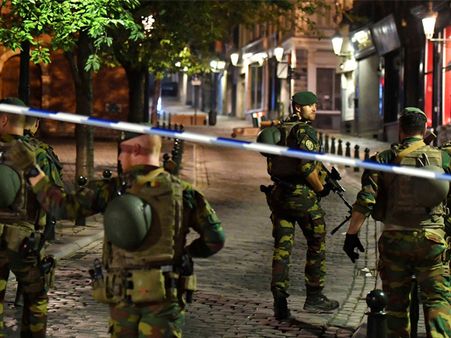 Knife attacker shot dead in Brussels, police call it 'terror attack'