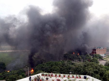 You allow a city to burn for political gains: HC on Panchkula violence