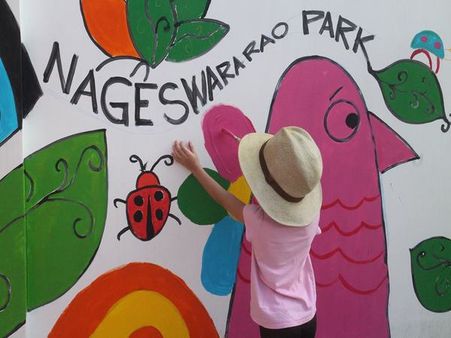 Chennai unites to beautify its walls, spends Sunday adding a splash of colour