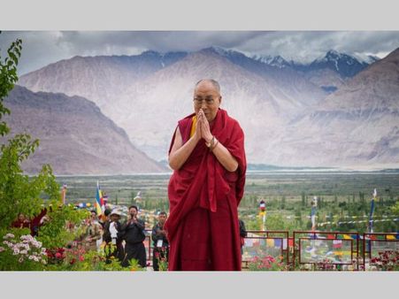 Dalai Lama express sympathy at loss of lives in Mandi landslide
