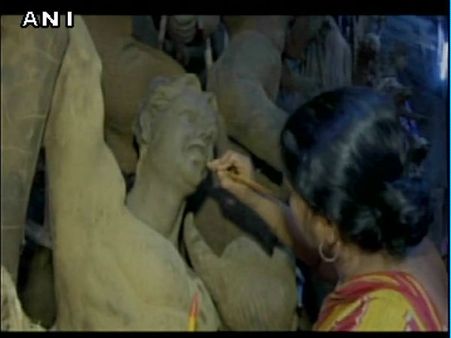 Meet Monika Pal who has been making Durga idols since last 22 years