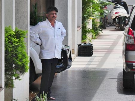 Unable to bear IT dept stress, D K Shivakumar calls the doctor