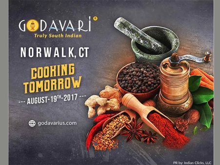 “GODAVARI to flow in NORWALK, CT this Weekend”