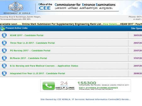 CEE Kerala: 5 year LLB course admissions begin today