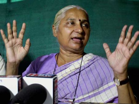 Medha Patkar released from Dhar jail, blames Modi govt for plight of dam oustees