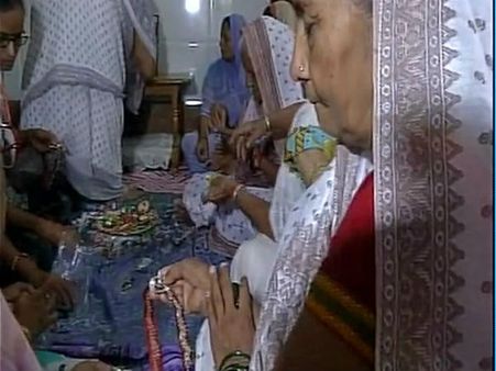 Special rakhis for ‘brother’ Modi from elderly women, widows of UP