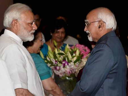Opposition should be allowed to freely criticise govt, says Ansari in his RS farewell speech