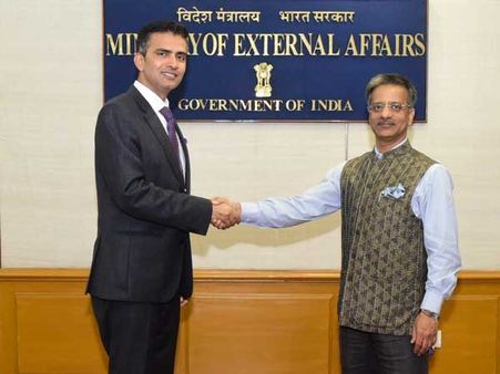 Raveesh Kumar appointed as new MEA Spokesperson