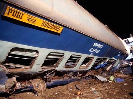 What is the reason behind frequent train accidents in India?