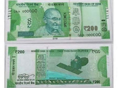 New Rs 200 notes by Deepavali