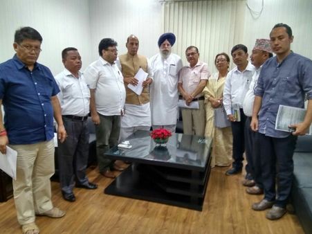 Gorkha agitators meet Union Home Minister, press for tripartite talks