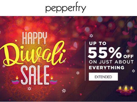 Pepperfry Diwali Sale: Get Coupons Worth Rs.10,000/-* Find Out How