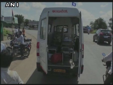 Govt doctor in Karnataka uses ambulance to transport furniture of his clinic