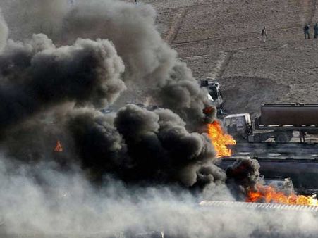 Six injured in Frankfurt airport tear gas attack