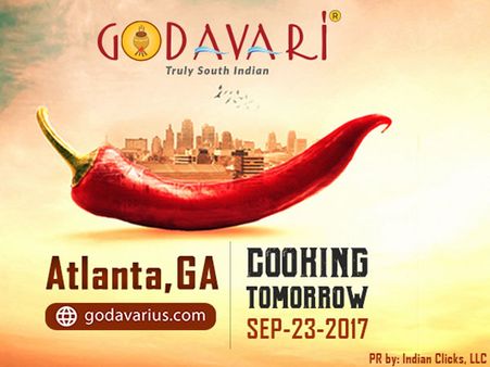 “Godavari Flows to Atlanta with Authentic Recipes!!”