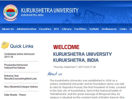 KUK BA BBA Second and B.Com Fourth Semester Results declared