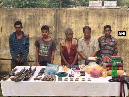 HNLC hideout busted in Assam, 5 arrested