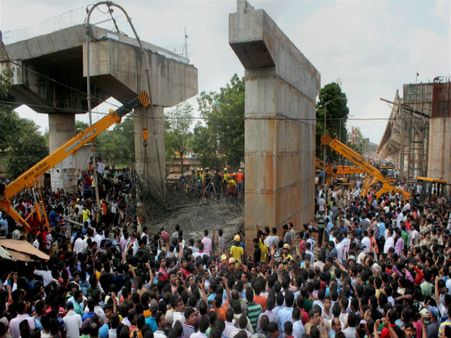 Bhubaneswar flyover collapse: Engineer, director of construction firm arrested