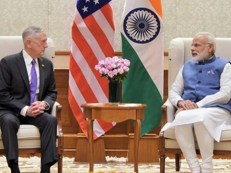 James Mattis meets PM Modi, discusses enhanced Indo-US cooperation