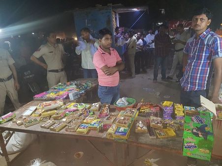 Crackdown on firecracker sale: Two arrested, shop sealed in Gurugram