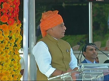 Working towards permanent solution for terrorism, says Rajnath Singh