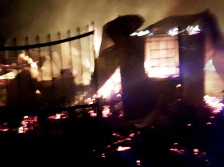 Fire razes 5 houses in Gurung's stronghold Patleybash near Darjeeling