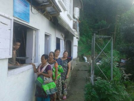 After four long months PDS resumes in the Hills of North Bengal
