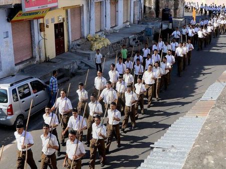 To conquer Karnataka, 50,000 swayamsevaks take to the ground