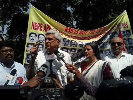 Violence is in the DNA of RSS, says Brinda Karat