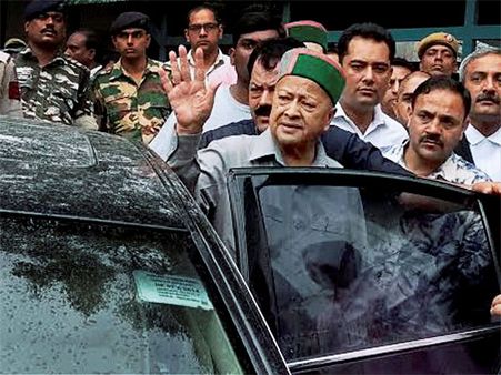 Disproportionate Assets: ED files chargesheet against Virabhadra Singh, wife