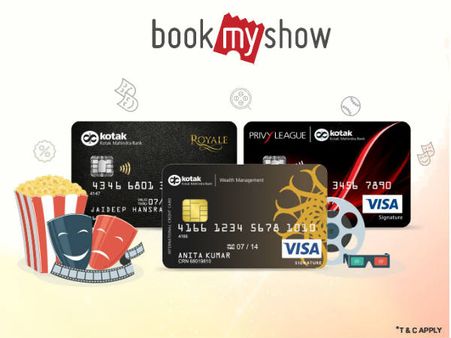 BookMyShow: Book Tickets Via 'Debit & Credit Cards' Upto 80% Off*