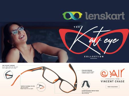 FIRST FRAME FREE: Lenskart Eyeglasses from Rs.499 Onwards*