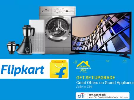 Flipkart Grand Home Appliances Sale - Upto 50% off + 10% Cashback*