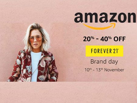 AMAZON FOREVER 21 Brand Day Sale! Get 20% - 40% Off*