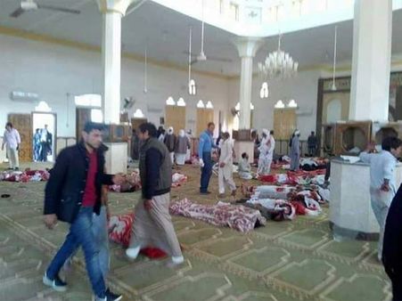 Egypt Mosque attack: Imam vows to finish sermon