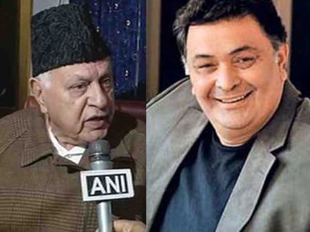Complaint against Farooq Abdullah, Rishi Kapoor over remarks on PoK