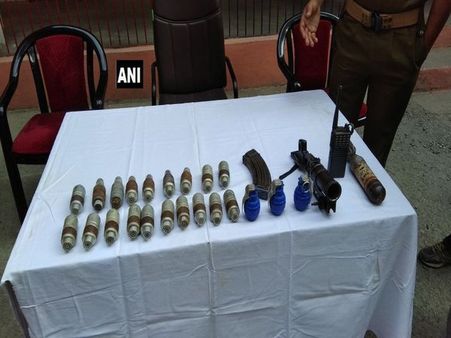 J&K: Security forces bust terrorist hideout in Ganderbal