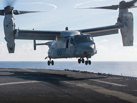 US Navy aircraft crashes into Philippine Sea, 8 bodies recovered